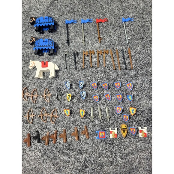 Vintage LEGO Minifigure Lot: Medieval Castle Knights Kingdoms Theme Figures - Picture 4 of 15